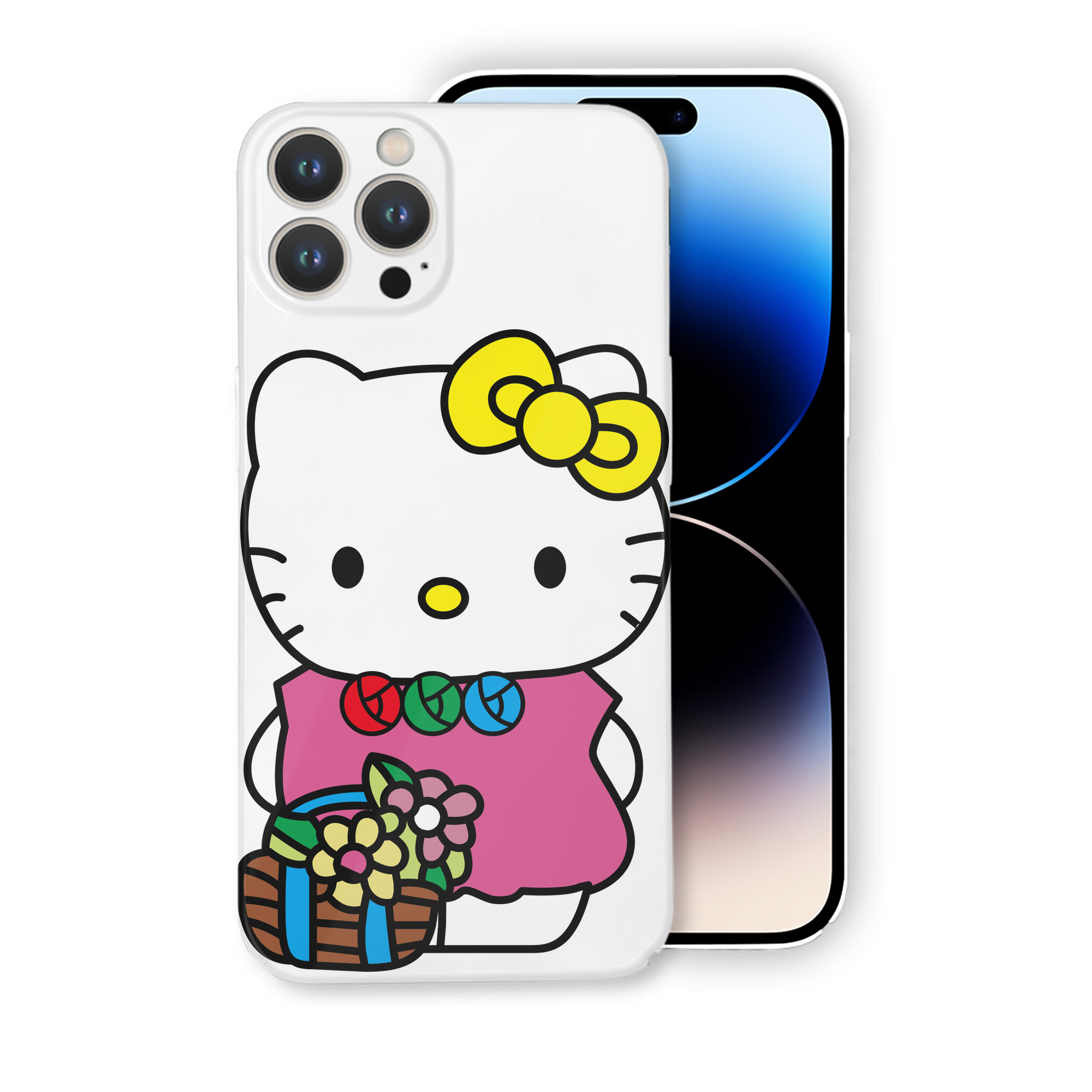 （画像用） Hello Kitty ハローキティ 【iPhone 14シリーズ対応】ハードケース